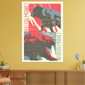 Bullish Bearish Stock Market Canvas Wall Art (Insitu (Woonkamer))