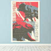 Bullish Bearish Stock Market Canvas Wall Art (Insitu (Houten vloer))