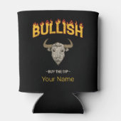 Bullish Day Trader Koop de DIP  belegger Blikjeskoeler (Achterkant)