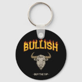 Bullish Day Trader Koop de DIP belegger Sleutelhanger (Voorkant)