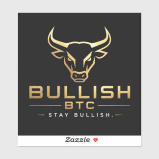 Bullish op btc sticker