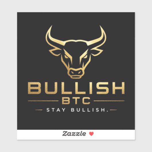 Bullish op btc sticker (Vel)