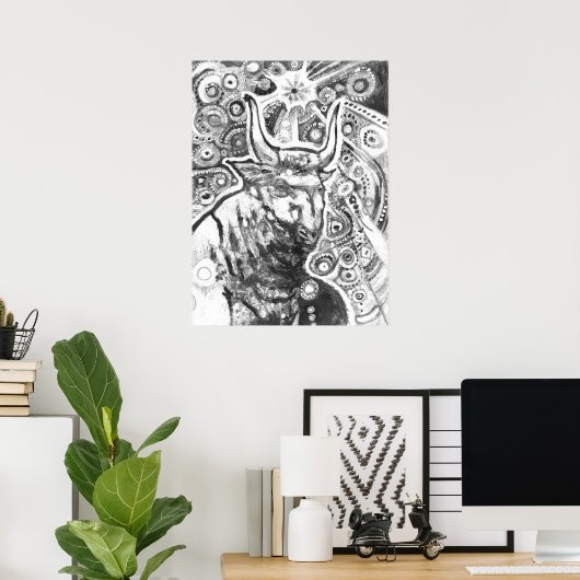 Bullish Poster (Thuiskantoor)