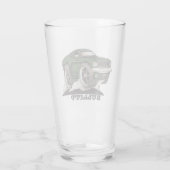 Bullitt Green Mustang Classic Movie Cartoon Car Glas (Achterkant)