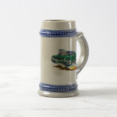 Bullitt Mustang met Big Engine Bierpul (Voorkant rechts)