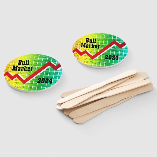 Bullmarkt 2024 handwaaier (Niet-gemonteerd)