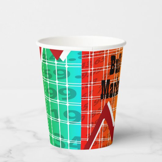 Bullmarkt 2024 papieren bekers (Rechts)