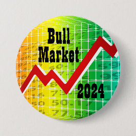 Bullmarkt 2024 ronde button 7,6 cm