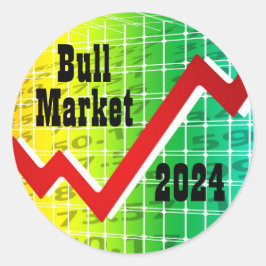 Bullmarkt 2024 ronde sticker