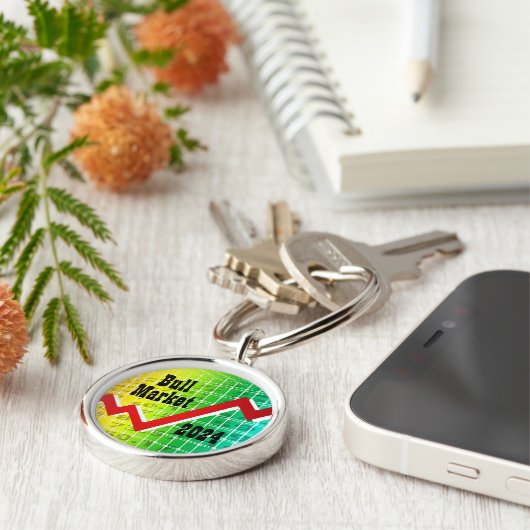 Bullmarkt 2024 sleutelhanger (Zijkant)