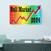 Bullmarkt 2024 spandoek (Beurs)