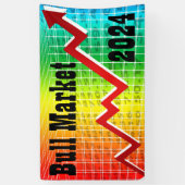 Bullmarkt 2024 spandoek (Verticaal)