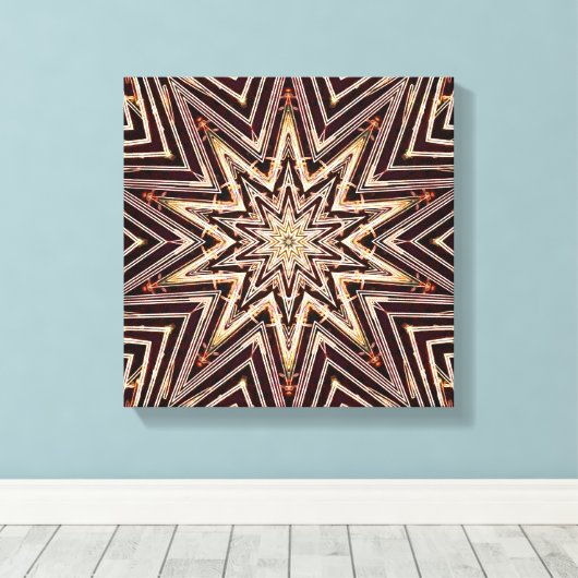 BullmasterGardian 12x12 Canvas Print (Insitu (Houten vloer))