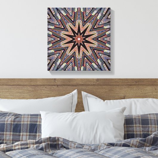 BullmasterGardian 12x12 Canvas Print (Insitu (Slaapkamer))