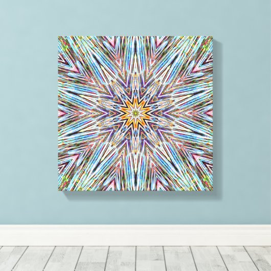 BullmasterGardian 12x12 Canvas Print (Insitu (Houten vloer))