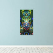 BullmasterGardian 14×28 Canvasprint Canvas Afdruk (Insitu (Houten vloer))