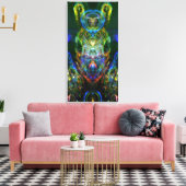 BullmasterGardian 14×28 Canvasprint Canvas Afdruk (Insitu (Woonkamer))