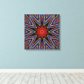 BullmasterGardian 16×16 Canvasprint Canvas Afdruk (Insitu (Houten vloer))