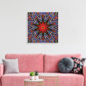 BullmasterGardian 16×16 Canvasprint Canvas Afdruk (Insitu (Woonkamer))