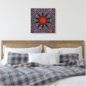 BullmasterGardian 16×16 Canvasprint Canvas Afdruk (Insitu (Slaapkamer))