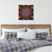 BullmasterGardian 16×16 Canvasprint Canvas Afdruk (Insitu (Slaapkamer))