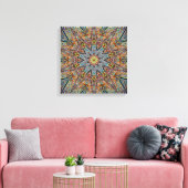 BullmasterGardian 16×16 Canvasprint Canvas Afdruk (Insitu (Woonkamer))