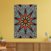 BullmasterGardian 20x30 Canvas Print (Insitu (Woonkamer))