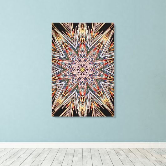 BullmasterGardian 20x30 Canvas Print (Insitu (Houten vloer))