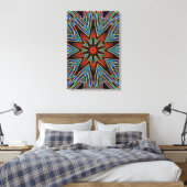 BullmasterGardian 20x30 Canvasprint Canvas Afdruk (Insitu (Slaapkamer))