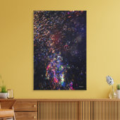BullmasterGardian 20x30 Canvasprint Canvas Afdruk (Insitu (Woonkamer))