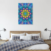 BullmasterGardian 20x30 Canvasprint Canvas Afdruk (Insitu (Slaapkamer))