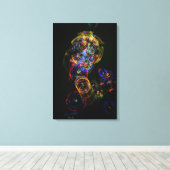 BullmasterGardian 20x30 Canvasprint Canvas Afdruk (Insitu (Houten vloer))