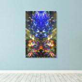 BullmasterGardian 20x30 Canvasprint Canvas Afdruk (Insitu (Houten vloer))