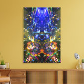 BullmasterGardian 20x30 Canvasprint Canvas Afdruk (Insitu (Woonkamer))
