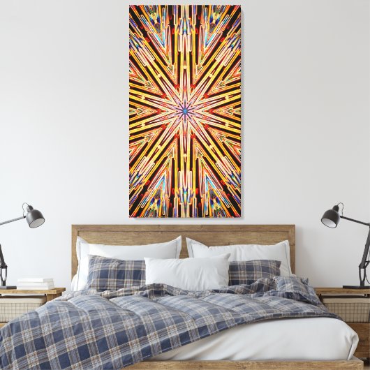 BullmasterGardian 21x40 Canvas Print (Insitu (Slaapkamer))