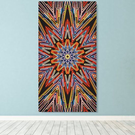 BullmasterGardian 21x40 Canvas Print (Insitu (Houten vloer))