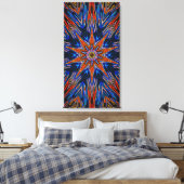 BullmasterGardian 21x40 Canvasprint Canvas Afdruk (Insitu (Slaapkamer))