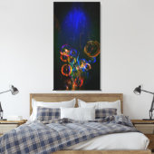 BullmasterGardian 21x40 Canvasprint Canvas Afdruk (Insitu (Slaapkamer))