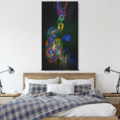BullmasterGardian 21x40 Canvasprint Canvas Afdruk (Insitu (Slaapkamer))