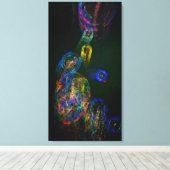 BullmasterGardian 21x40 Canvasprint Canvas Afdruk (Insitu (Houten vloer))