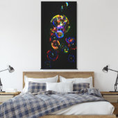 BullmasterGardian 21x40 Canvasprint Canvas Afdruk (Insitu (Slaapkamer))