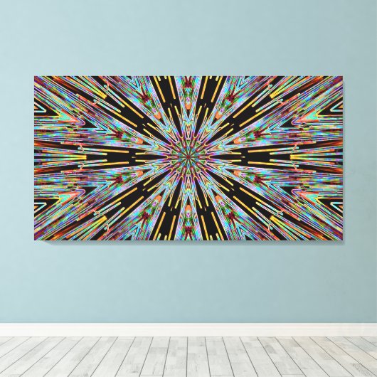 BullmasterGardian 40x21 Canvas Afdruk (Insitu (Houten vloer))