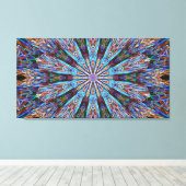 BullmasterGardian 40x21 Canvas Print (Insitu (Houten vloer))