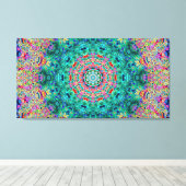 BullmasterGardian 40x21 Canvas Print (Insitu (Houten vloer))