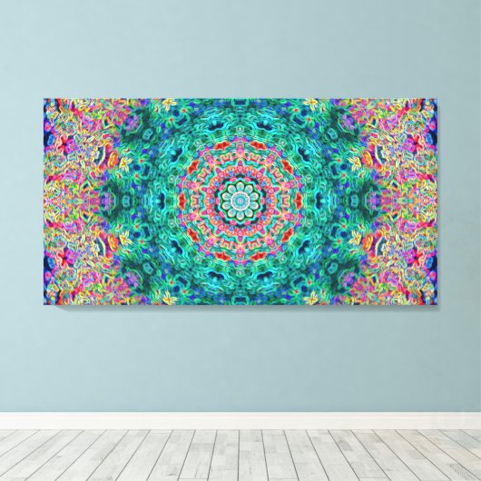 BullmasterGardian 40x21 Canvas Print (Insitu (Houten vloer))