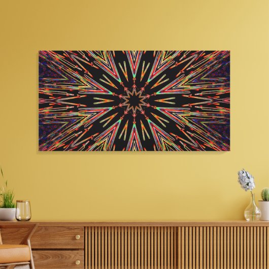 BullmasterGardian 40x21 Canvas Print (Insitu (Woonkamer))