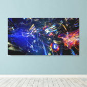 BullmasterGardian 40x21 Canvasprint Canvas Afdruk (Insitu (Houten vloer))