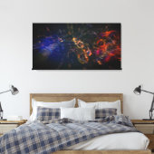 BullmasterGardian 40x21 Canvasprint Canvas Afdruk (Insitu (Slaapkamer))