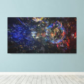BullmasterGardian 40x21 Canvasprint Canvas Afdruk (Insitu (Houten vloer))