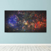 BullmasterGardian 40x21 Canvasprint Canvas Afdruk (Insitu (Houten vloer))